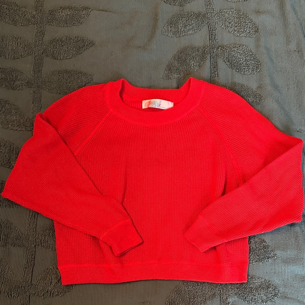 Free People FP Beach raglan sweater / sweatshirt xs